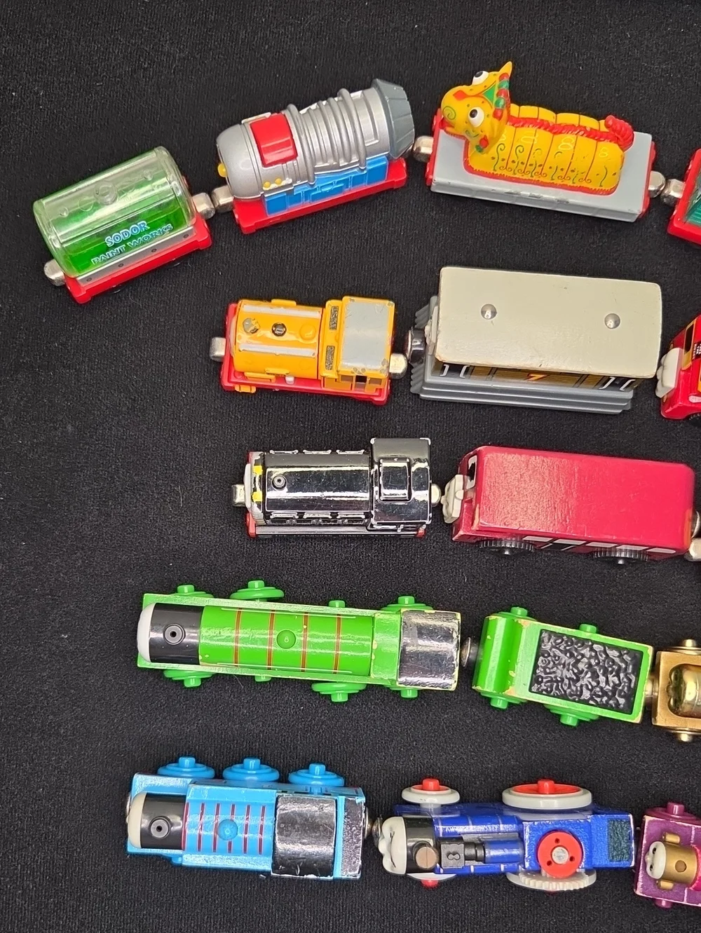 Lot Of Thomas The Tank Engine Wooden And Metal.